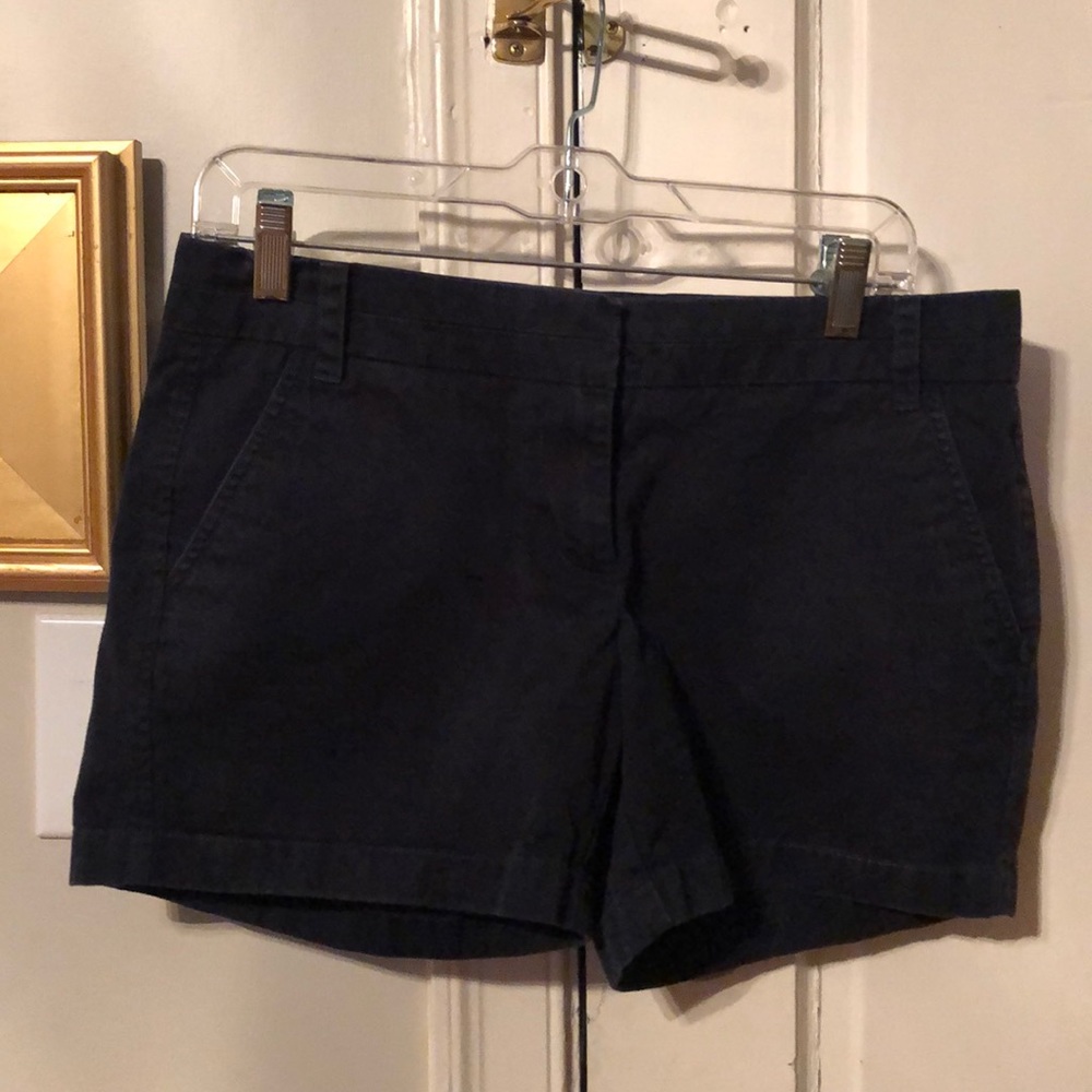 J. Crew chino short, Size 6, 3.5” inseam Black